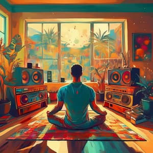 Suaves Ritmos De Hip Hop Para Un Momento De Meditación Tranquila - Hipnosis Naturaleza Sonidos Universo