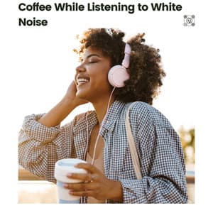 Coffee While Listening to White Noise - Relaxing Cabin Noise