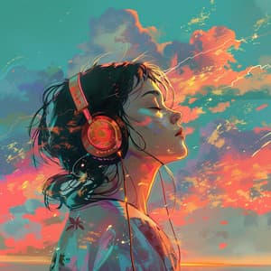 Melody Lofi: Serene Evening Harmonies - Sad LoFi Boy