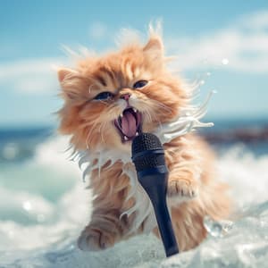Ocean Cats: Feline Flow Rhapsody - Serene Soul