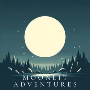 Moonlit Adventures: Exploring the Mysteries of the Night Forest - Restful Music Consort