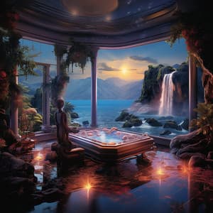 Firelight Spa Harmony: Musical Bliss for Relaxation - Organic Nature Sounds