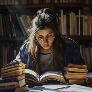 Lofi Study Vibes: Gentle Sounds for Homework - Reading Music - Instrumental