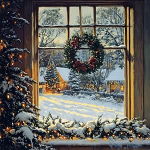 Wintertide Whispers: Melodic Mistletoe Memories - Christmas Music Background