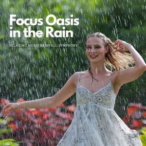 Focus Oasis in the Rain: Relaxing Music Rainfall Symphony - Instant Relax
