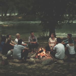 Fire Enchantment in Meditation Music: Relaxation by the Warm Flames - Blaze Nights