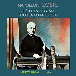 Coste: 25 Étude de Genre pour la Guitare, Op. 38 - Napoléon Coste