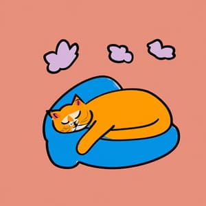 Catnap Symphony: Harmonious Sounds for Rest - Sleepy Cats