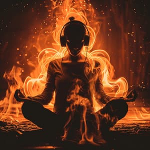 Calming Flames: Fire's Relaxation Music - Relaxing ASAP