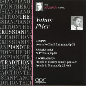 The Russian Piano Tradition: Yakov Flier - Dmitry Kabalevsky