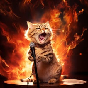 Cats Fire: Purring Flame Rhapsody - Naturaleza FX