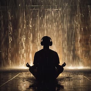 Rain Meditation Harmony: Serene Droplets Flow - Flute Meditation