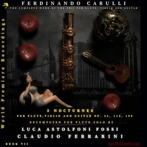 Ferdinando Carulli: 5 Nocturnes for Flute, Violin and Guitar Op. 24, 115, 190 - Ferdinando Carulli