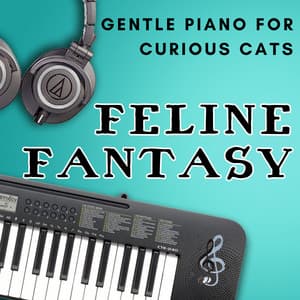 Feline Fantasy - Gentle Piano for Curious Cats - Cats Music Cradle