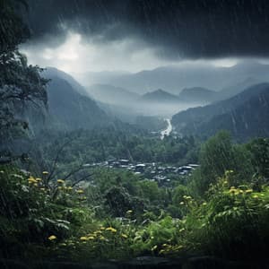 Rain at Work: A Calm Tempo - Sounds of Nature Noise