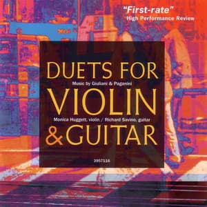 Giuliani & Paganini: Duets for Violin and Guitar - Monica Huggett