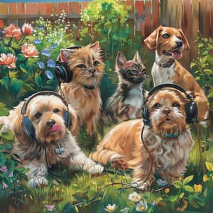 Cozy Pet Sounds: Chill Music for Home Peace - Uplifting Beats
