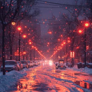 Snowfall Lo-fi: Relax & Unwind - Snowy Lo-Fi