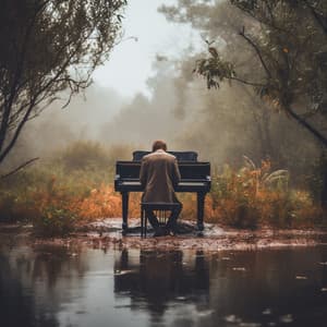 Estudio Tranquilo Con Las Gotas Del Piano Lluvioso - El piano gótico