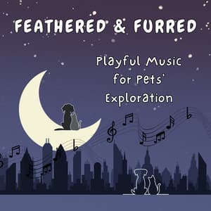 Feathered & Furred - Playful Music for Pets' Exploration - Animal and Bird Songs.Raining for Calm Pets