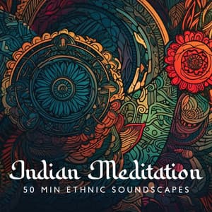 Indian Meditation: 50 Min Ethnic Soundscapes for Mental Well Being & Spiritual Healing, Native American Flute with Drums for Sleep - Rain Music!