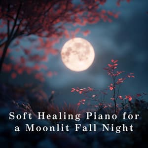 Soft Healing Piano for a Moonlit Fall Night - Relaxing BGM Project
