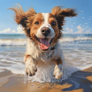 Felicidad Del Perrito Oceánico: El Abrazo De La Naturaleza - Naturaleza Ruido