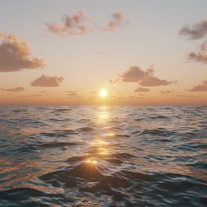 Binaural Ocean Ambience for Gentle Baby Sleep - Rockabye Lullaby