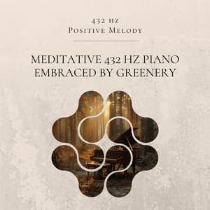 Meditative 432 Hz Piano Embraced by Greenery - 432 hz Positive Melody