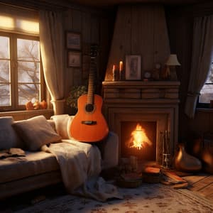 Música De Cuerdas, Cerca Del Fuego: Llamas Acústicas - Instrumentales de la mañana