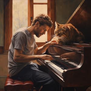 Serenatas Armónicas Para Animales: Unión Eterea De Piano - Maestras de piano relajantes