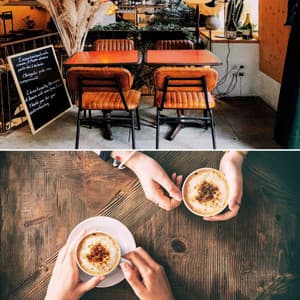 Backdrop for Sipping Morning Latte - Bolero - Música para Bares