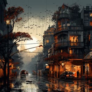 Melodías Concentradas De La Lluvia De Estudio: Música Para Aliviar El Estrés - Canal Naturaleza sin parar