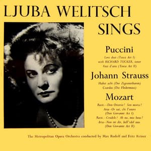 Ljuba Welitsch Sings - Giacomo Puccini