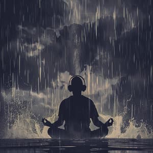 Binaural Rain: Reflective Meditation - Solfeggio Frequency Meditation