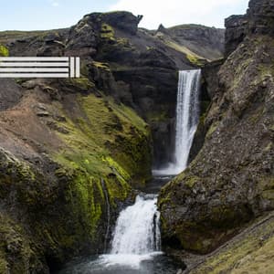 Beruhigende Wasserfallgeräusche - Wasserfallgeräusche