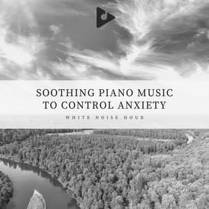 Soothing Piano Music to Control Anxiety - White Noise Hour