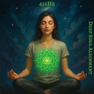 432Hz Deep Soul Alignment - Meditation Music Zone