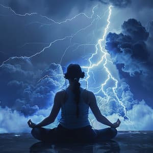 Thunder Reflections: Storm Sounds Meditation - Healing Meditation Relaxing Music Channel