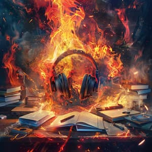 Fire's Focus: Work Music Rhythms - Study Hard