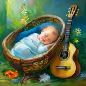Canciones De Cuna Para El Sueño Del Bebé: Melodías De Guitarra Relajantes - Guitarra acústica