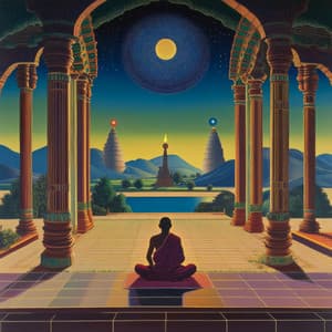 Atemfluss im Klangfluss des traditionellen japanischen Zen-Musik - Flow Meditation