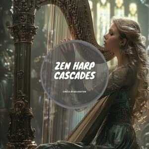 Zen Harp Cascades: 432 Hz Waterfalls of Sound - Circle of Relaxation