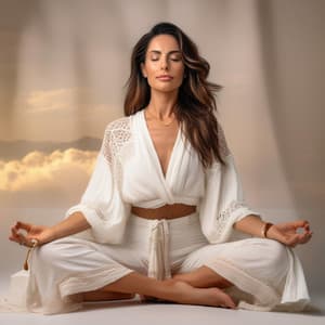 Meditación De Enfoque Profundo Con Ritmos Lofi - Ilustración del lamaísmo