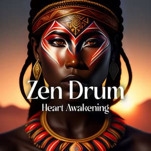 Zen Drum - Heart Awakening: Tribe Drumming and Flute Sounds to Find Pathway to Love, Deep Exploration of Love and Forgiveness, Anahata Meditation - Naomi Hummingbird