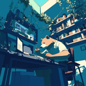 Hvile Mine Øjne i Celestes Skyggeleg: Et Studieeventyr - Office Work Music