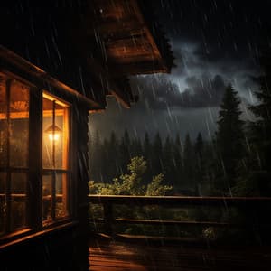 Binaural Thunder Rain for Deep Sleep - 432Hz Orbit Energy