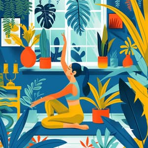 Música Lofi Suave Para El Yoga Y La Flexibilidad - Zona de Música Relajante de Yoga