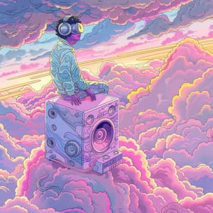 Rosa Traumwelten: Ertrunken im Sanften Glühen des Rosa Rauschens - Weißes Rauschen HD