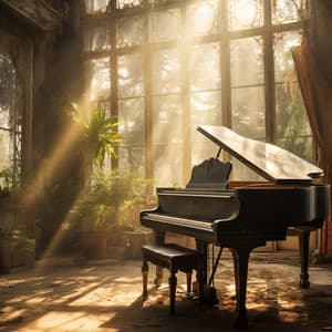 Melodías De Piano: Pintando Armonías Doradas En Teclas En Floración - Estudiar música de piano